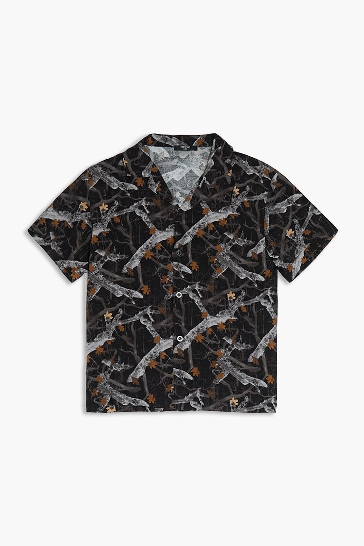 Kids Leaf Print Shirt (Girls + Boys) - Forever 21