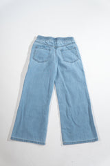 Kids Wide-Leg Utility Denim Pants - Forever 21