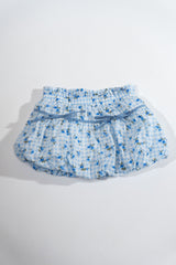 Girls Tiered Gingham & Floral Skirt - Forever 21
