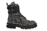 Newsprint Boot with Ankle Monk Straps - Forever 21