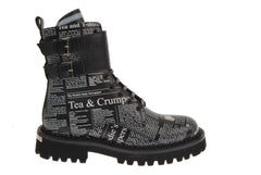 Newsprint Boot with Ankle Monk Straps - Forever 21