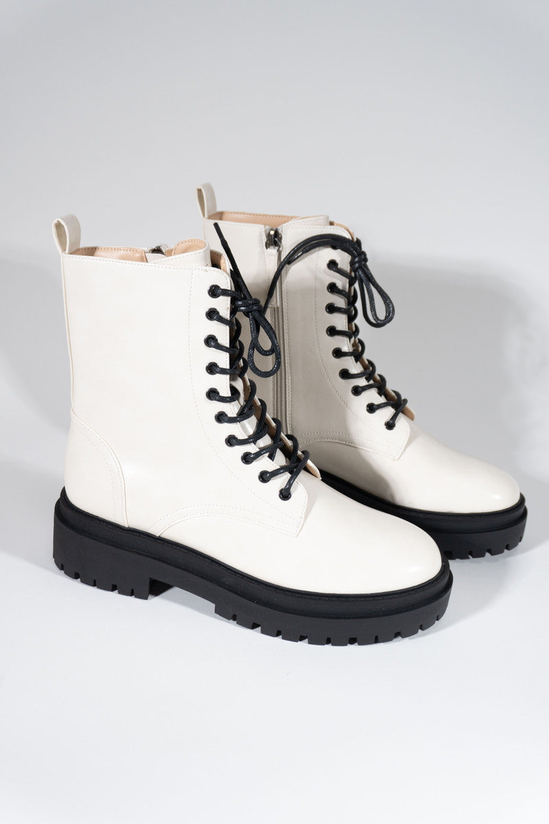 Lace-Up Ankle Boots - Forever 21