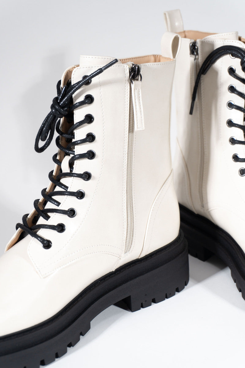 Lace-Up Ankle Boots - Forever 21