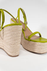 Strappy Wedge Sandals - Forever 21