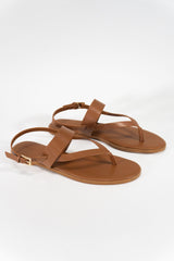 Crisscross Toe-Loop Sandals - Forever 21