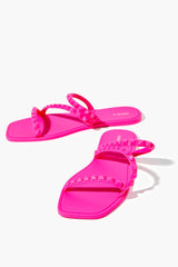 Studded Square-Toe Sandals - Forever 21