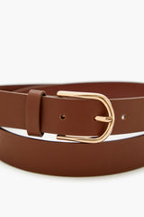 Faux Leather Buckle Belt - Forever 21