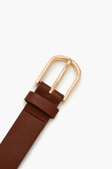 Faux Leather Buckle Belt - Forever 21
