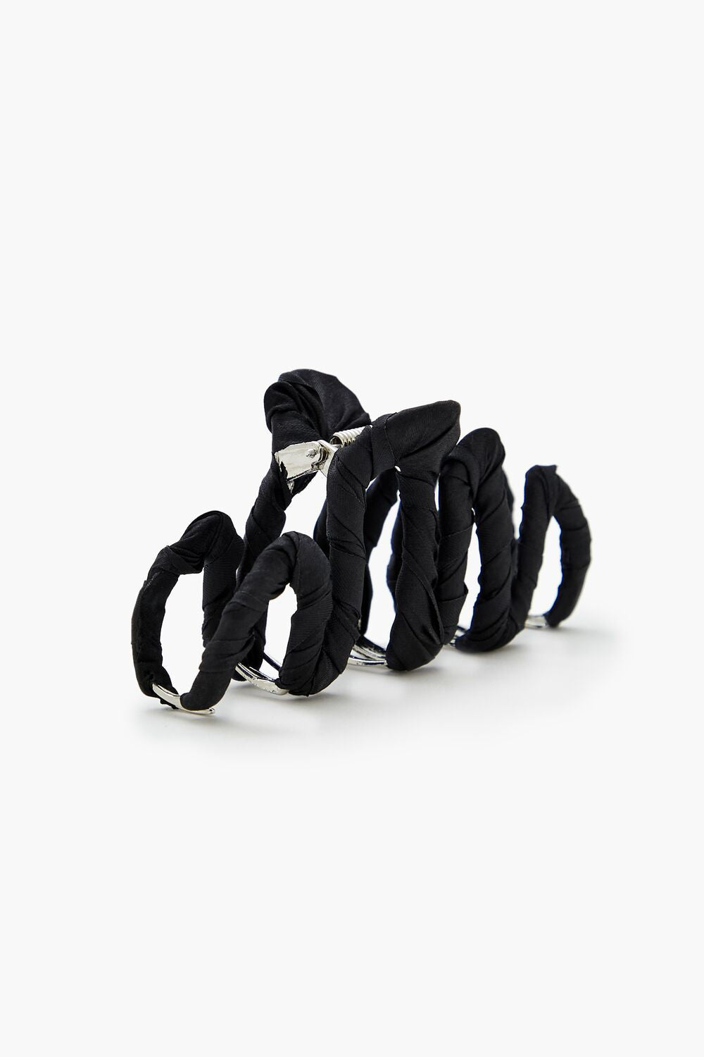 Ribbon-Wrapped Claw Hair Clip - Forever 21