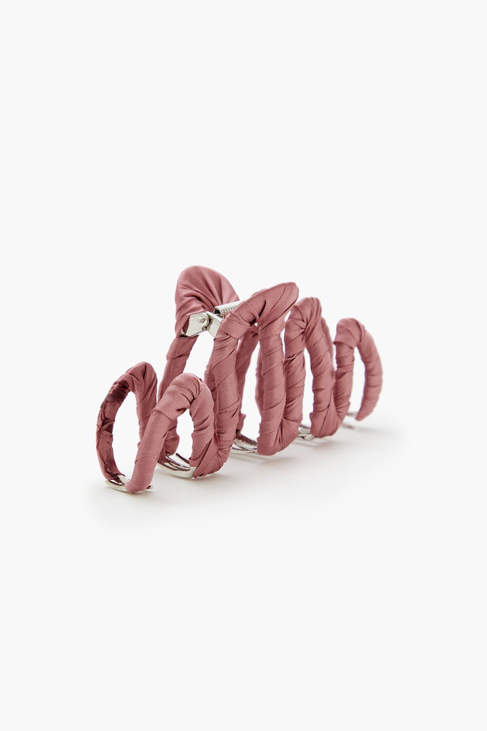 Ribbon-Wrapped Claw Hair Clip - Forever 21