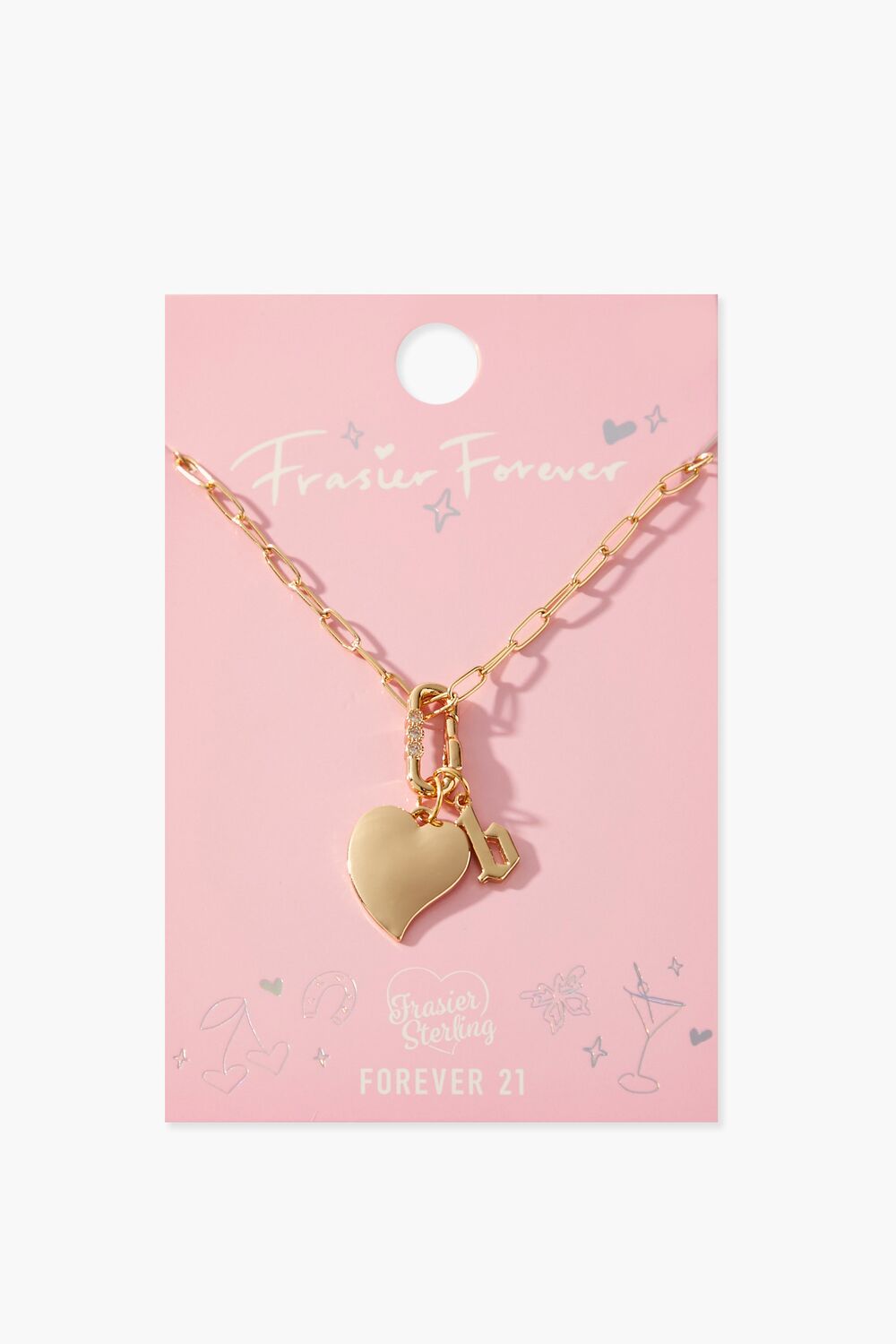 Frasier Sterling Initial Necklace - Forever 21