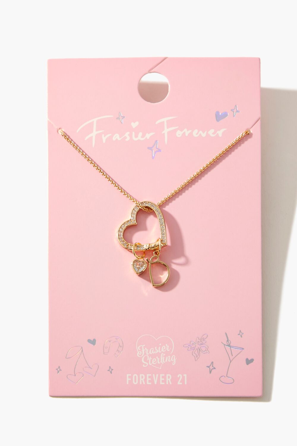 Frasier Sterling Initial Necklace - Forever 21