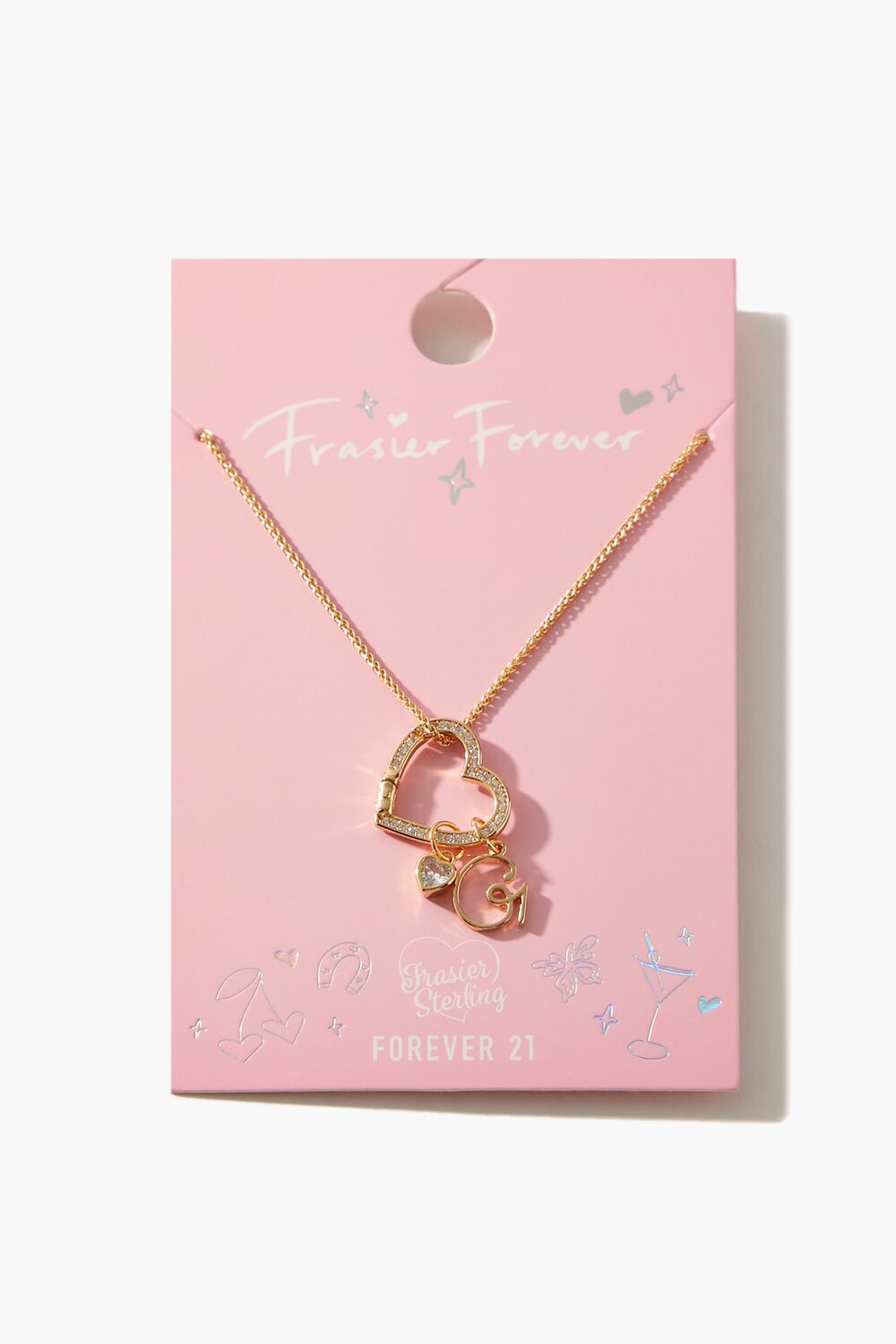 Frasier Sterling Initial Necklace - Forever 21