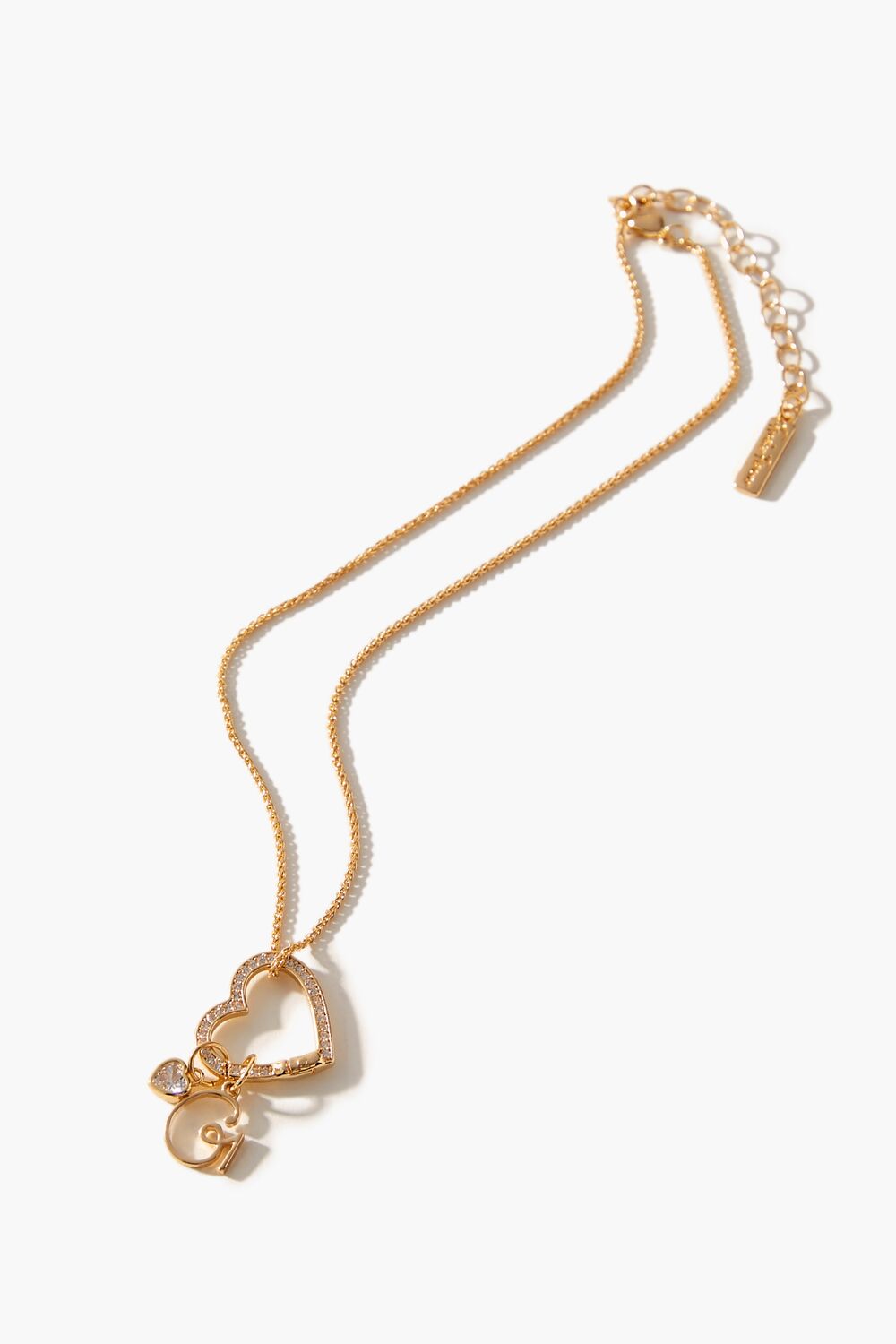 Frasier Sterling Initial Necklace - Forever 21
