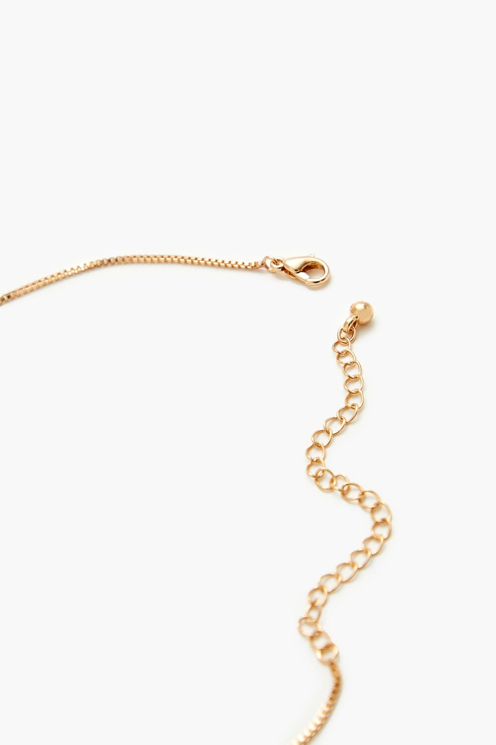 Rhinestone Cross Pendant Necklace - Forever 21
