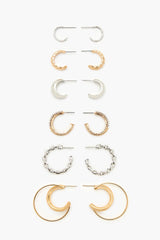 Assorted Hoop Earring Set - Forever 21