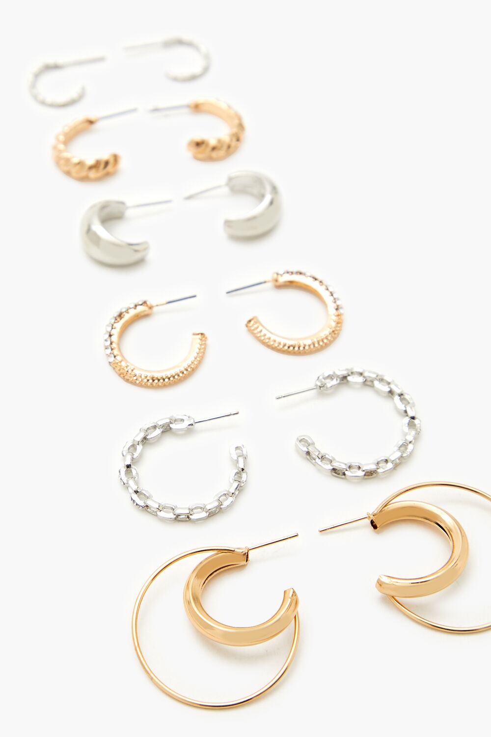Assorted Hoop Earring Set - Forever 21