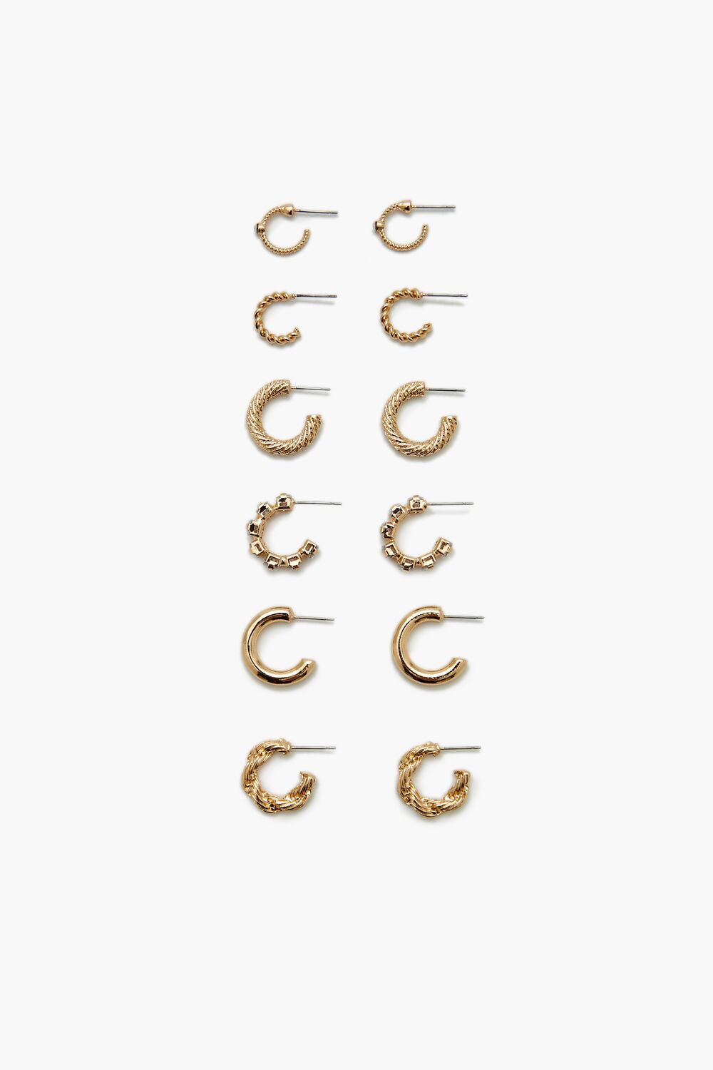 Assorted Hoop Earring Set - Forever 21