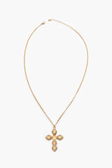 Iridescent Cross Pendant Necklace - Forever 21