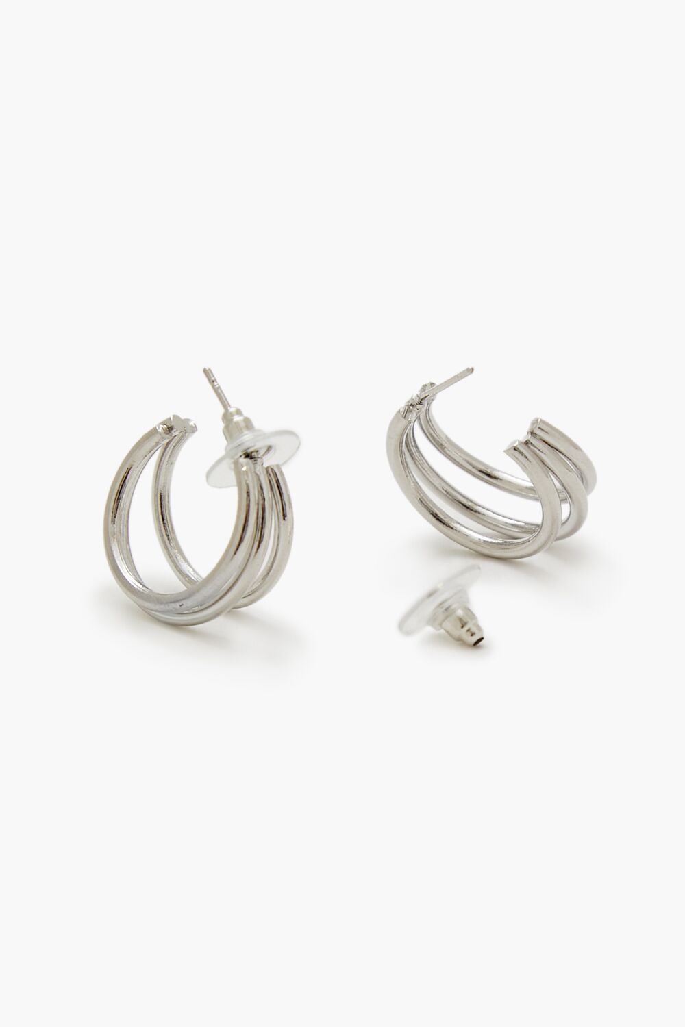 Hoop & Teardrop Drop Earring Set - Forever 21