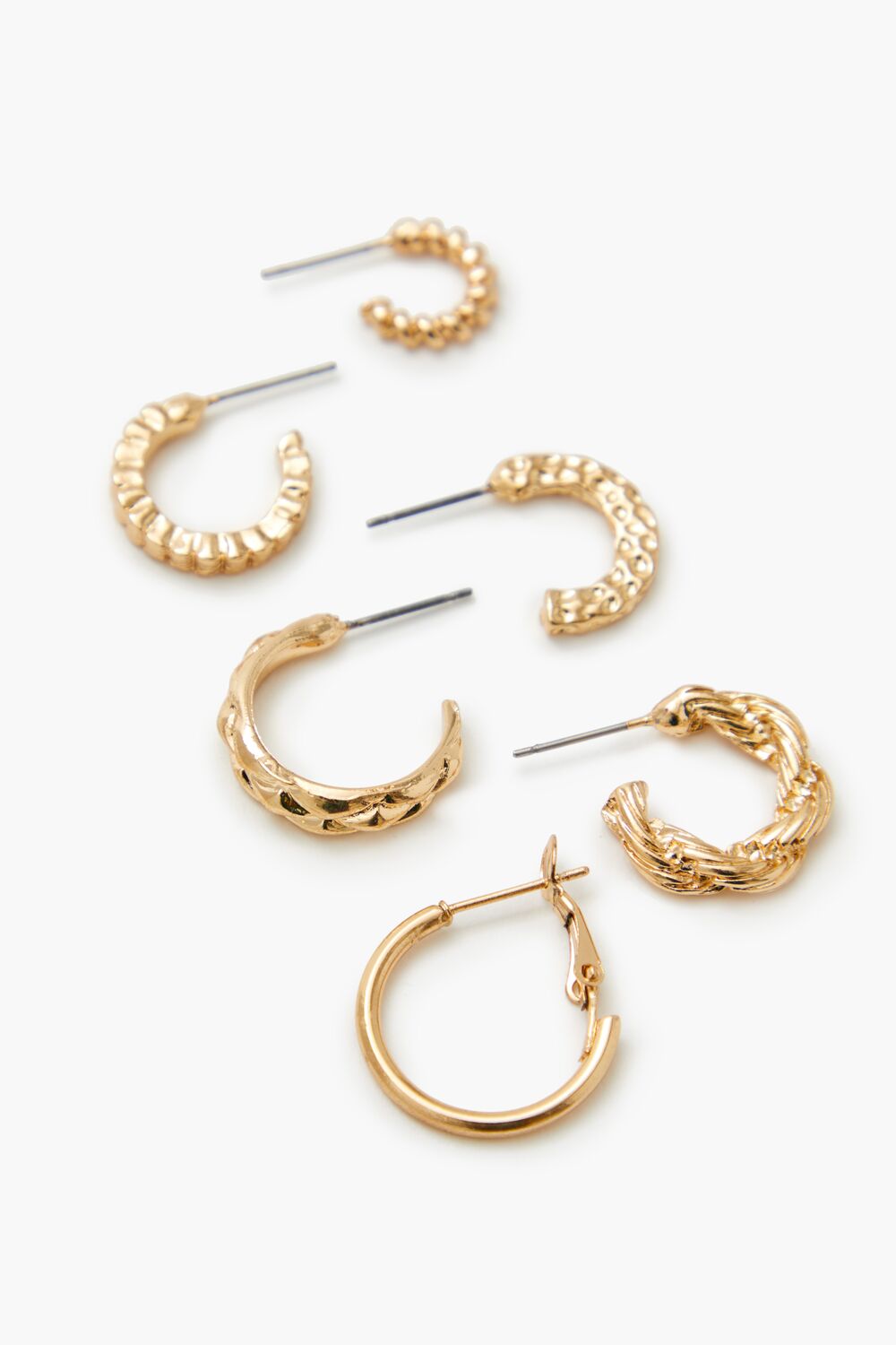 Assorted Hoop Earring Set - Forever 21