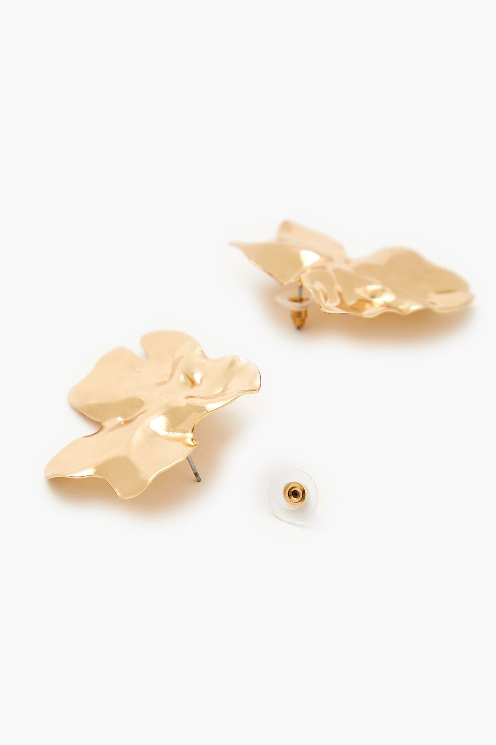 Hammered Abstract Drop Earrings - Forever 21