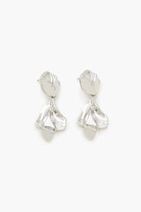 Hammered Abstract Drop Earrings - Forever 21