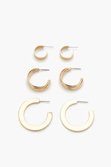 Smooth Multi-Hoop Earring Set - Forever 21