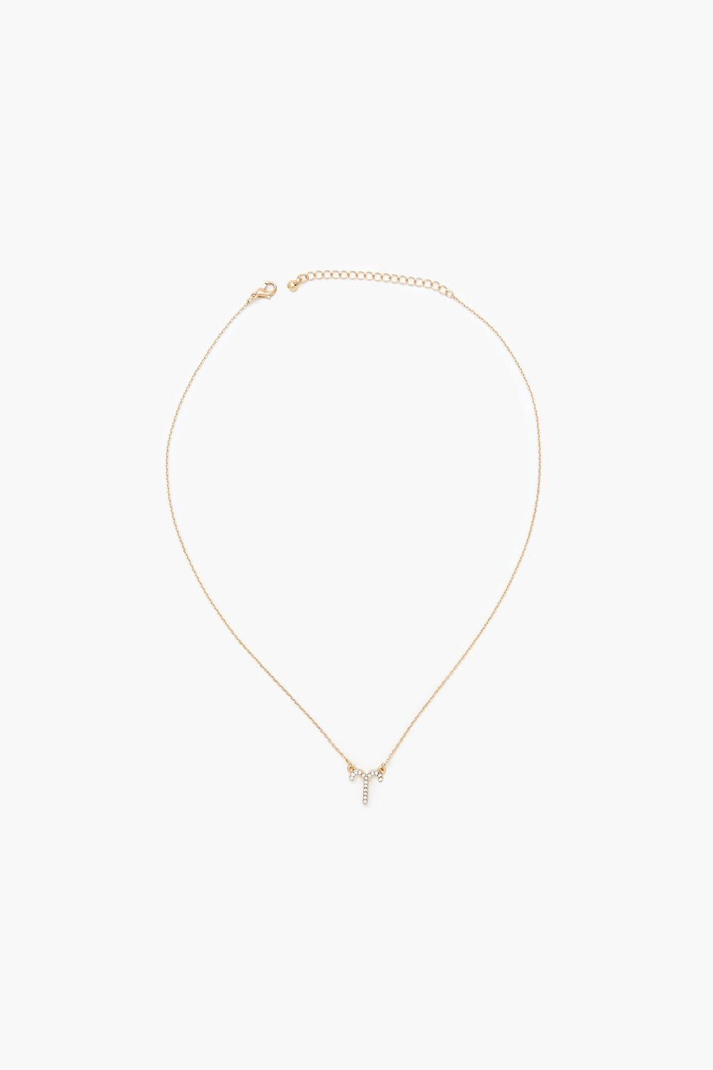 Rhinestone Zodiac Charm Necklace - Forever 21