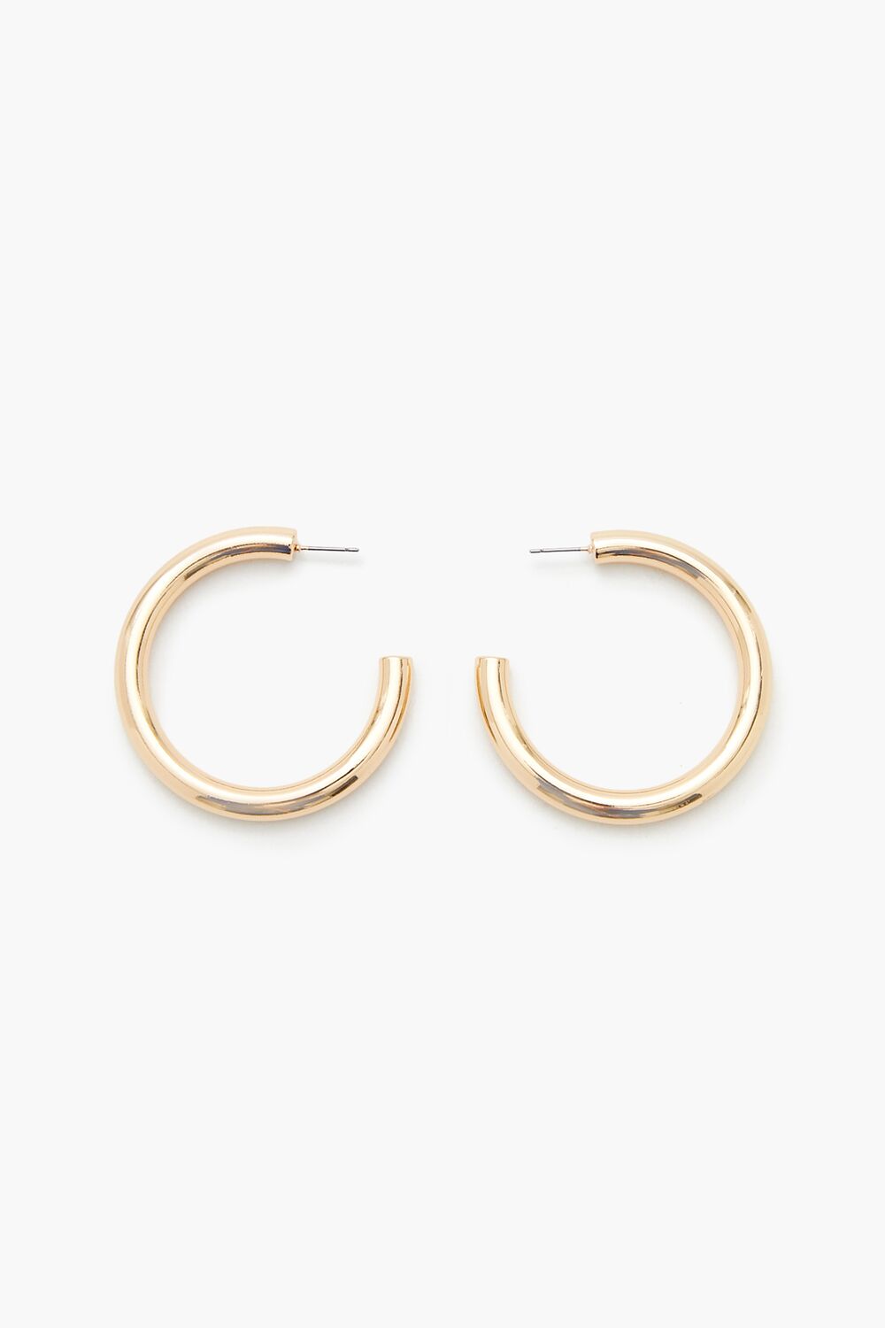 Smooth Hoop Earrings - Forever 21
