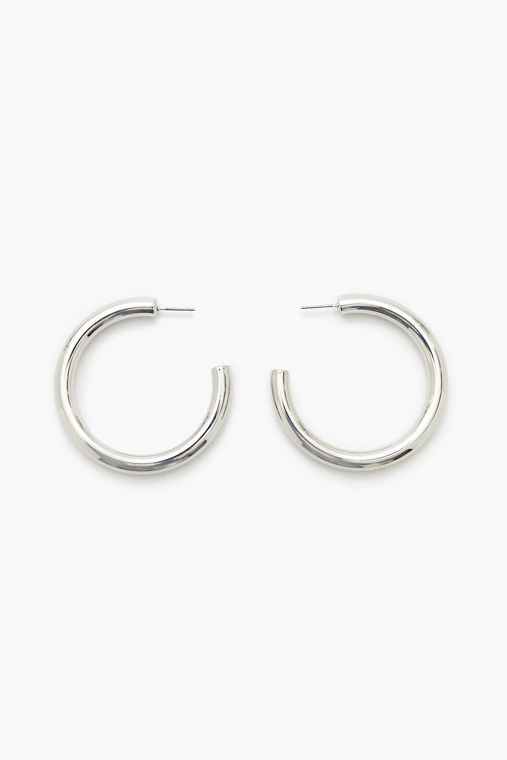 Smooth Hoop Earrings - Forever 21