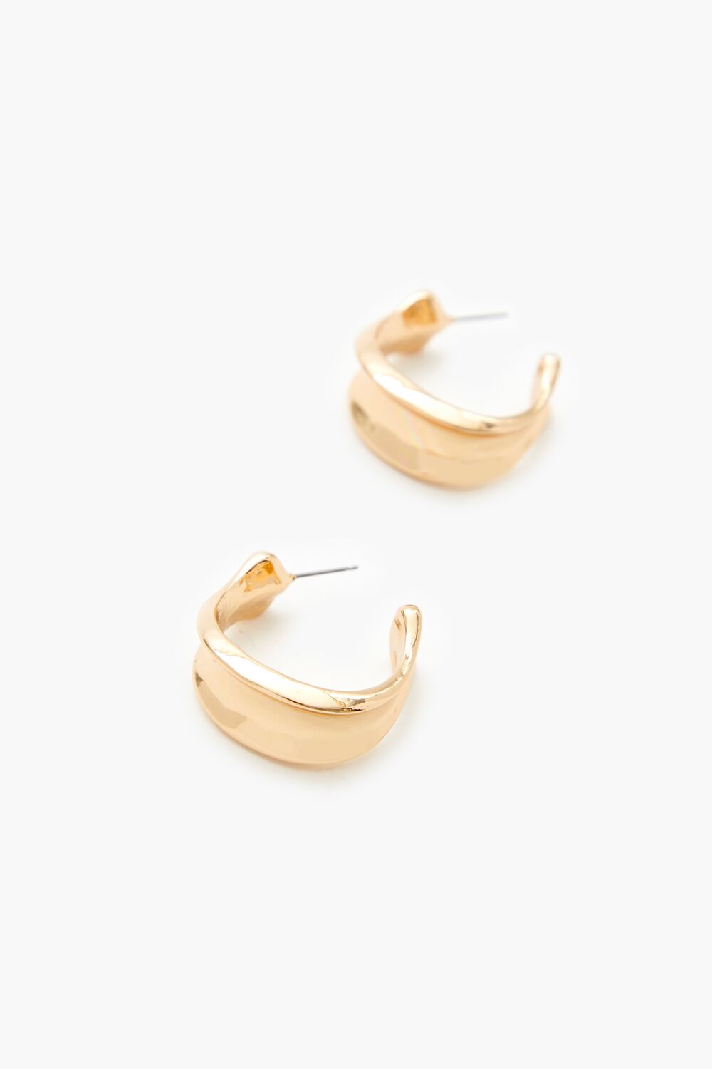 Thick Hoop Earrings - Forever 21