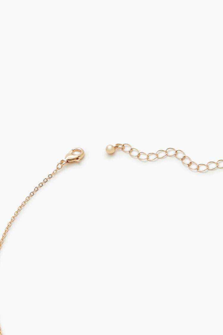 Star & Dog Tag Charm Necklace - Forever 21