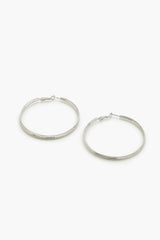 Etched Hoop Earrings - Forever 21