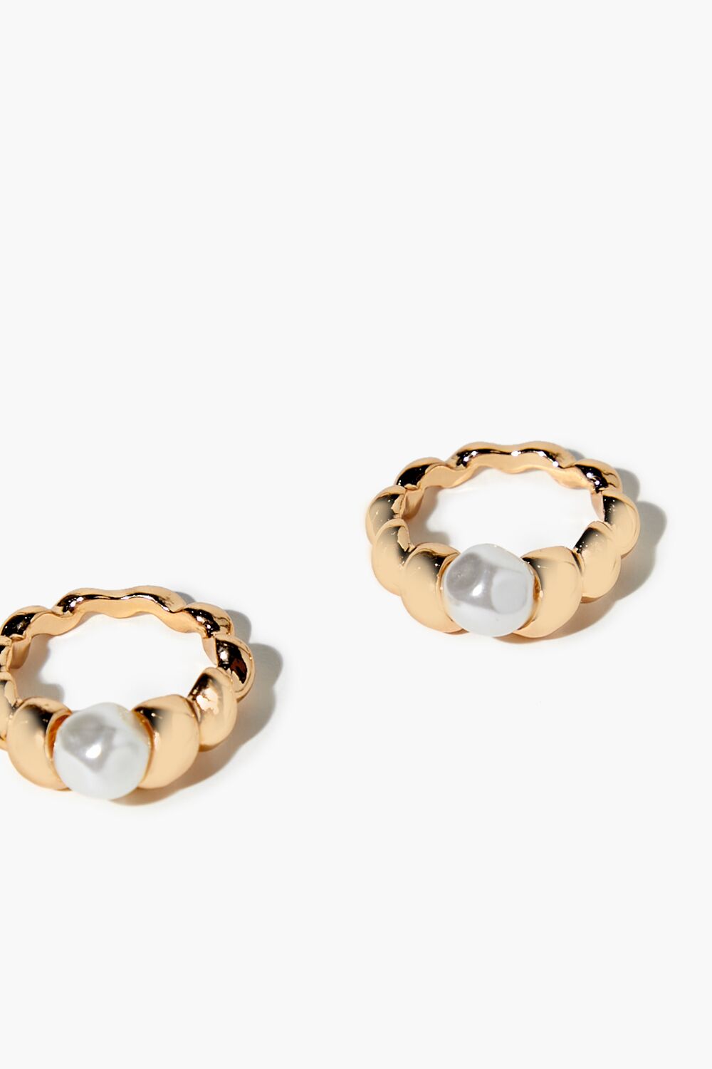Faux Pearl Ring Set - Forever 21