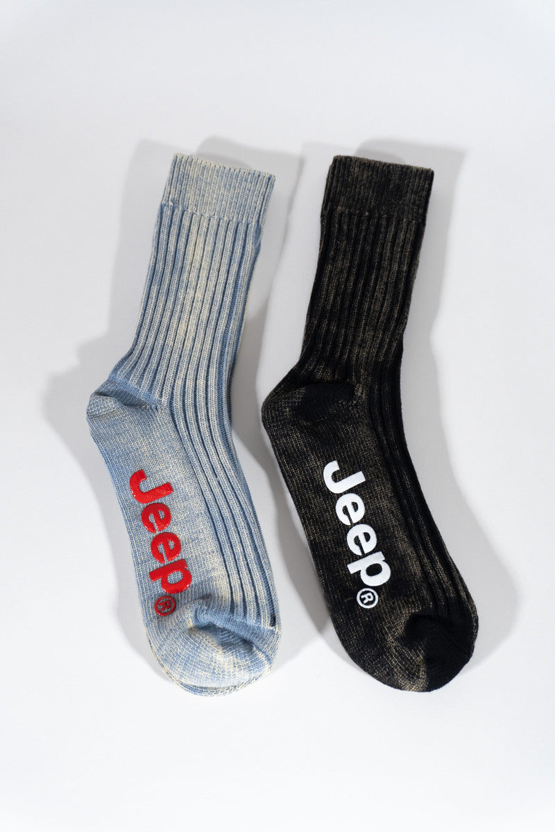 Jeep® Ribbed Crew Socks – 2 Pack - Forever 21