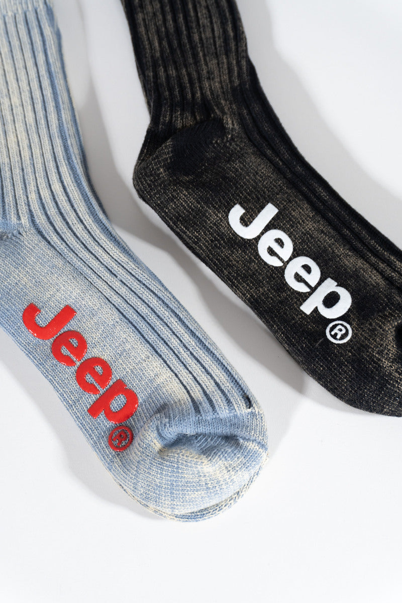 Jeep® Ribbed Crew Socks – 2 Pack - Forever 21