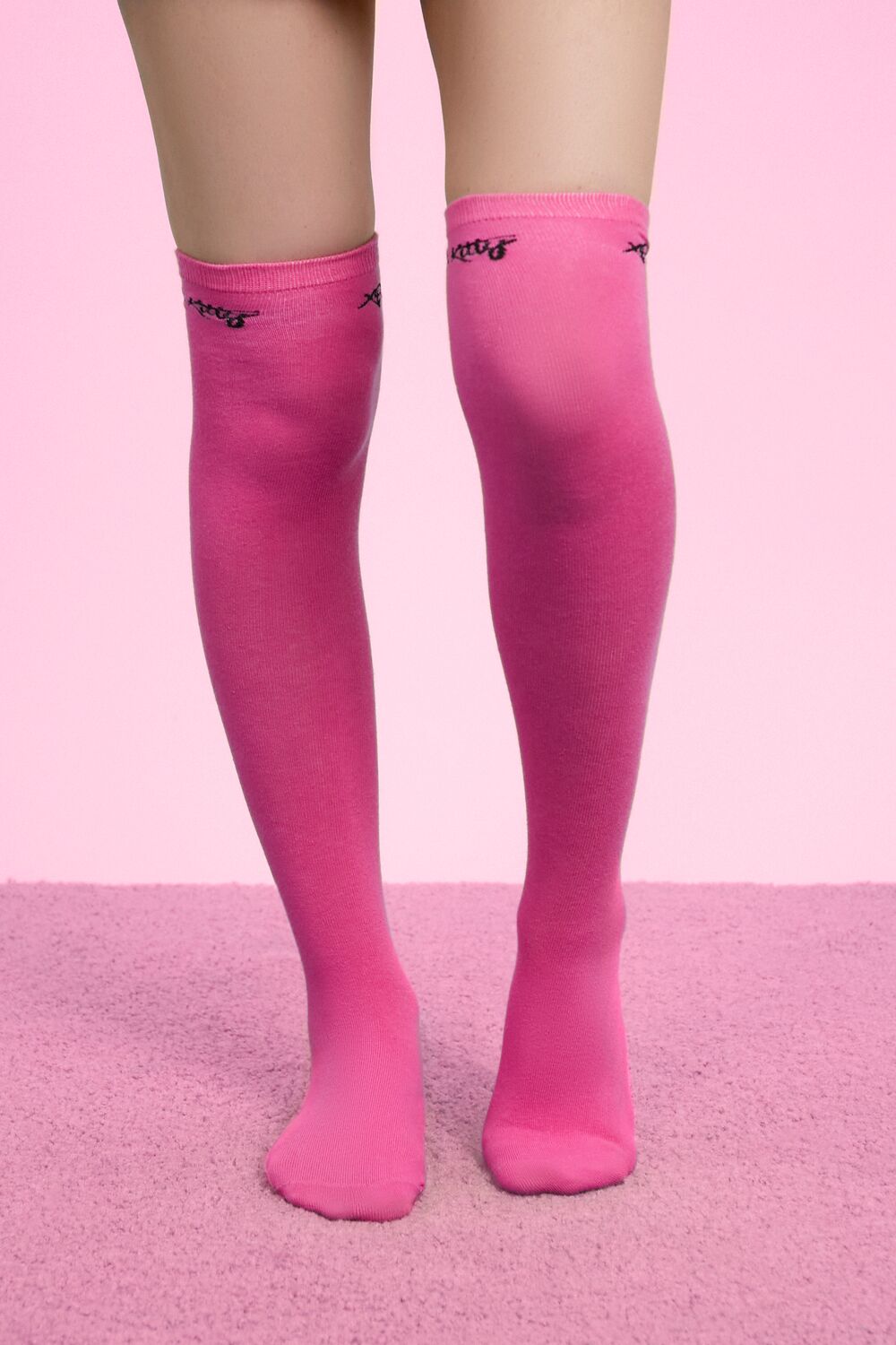 XO Kitty Hello Kitty Knee-High Socks - Forever 21
