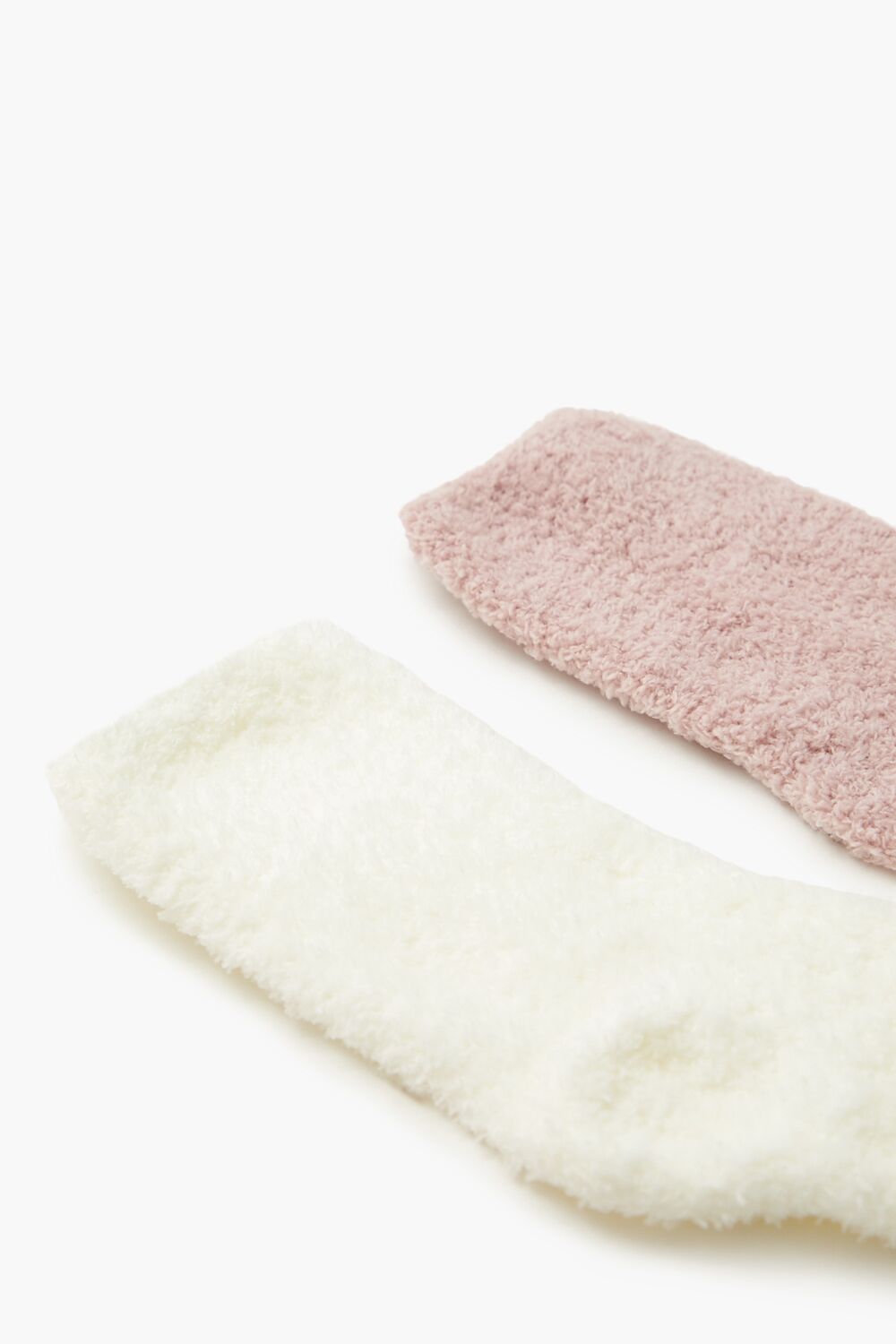Plush Crew Socks Set - 2 pack - Forever 21