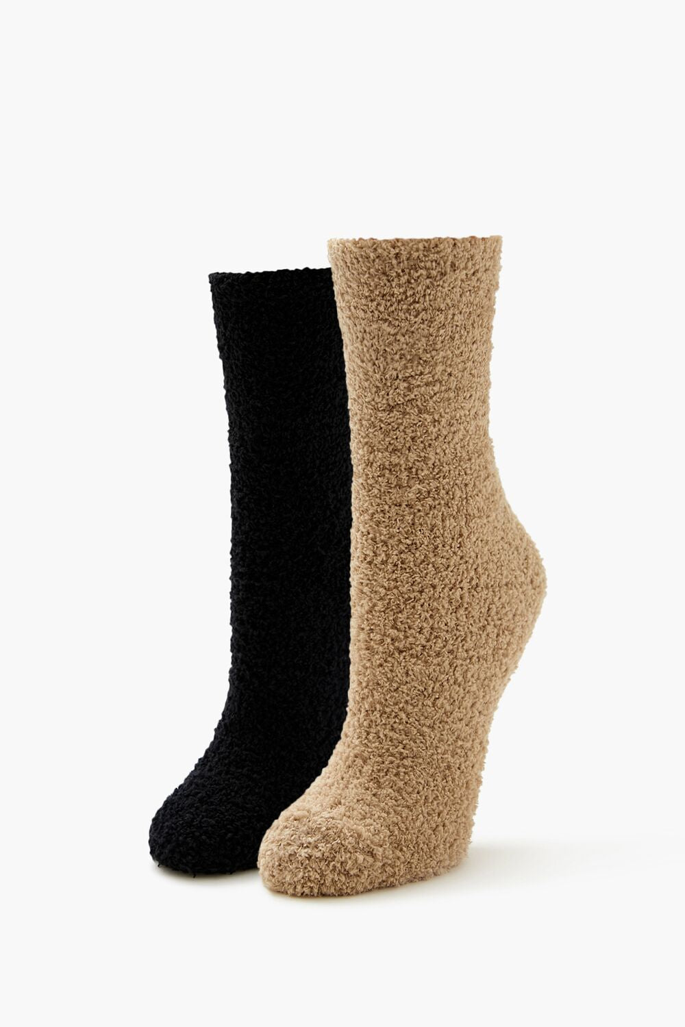 Plush Crew Socks Set - 2 pack - Forever 21