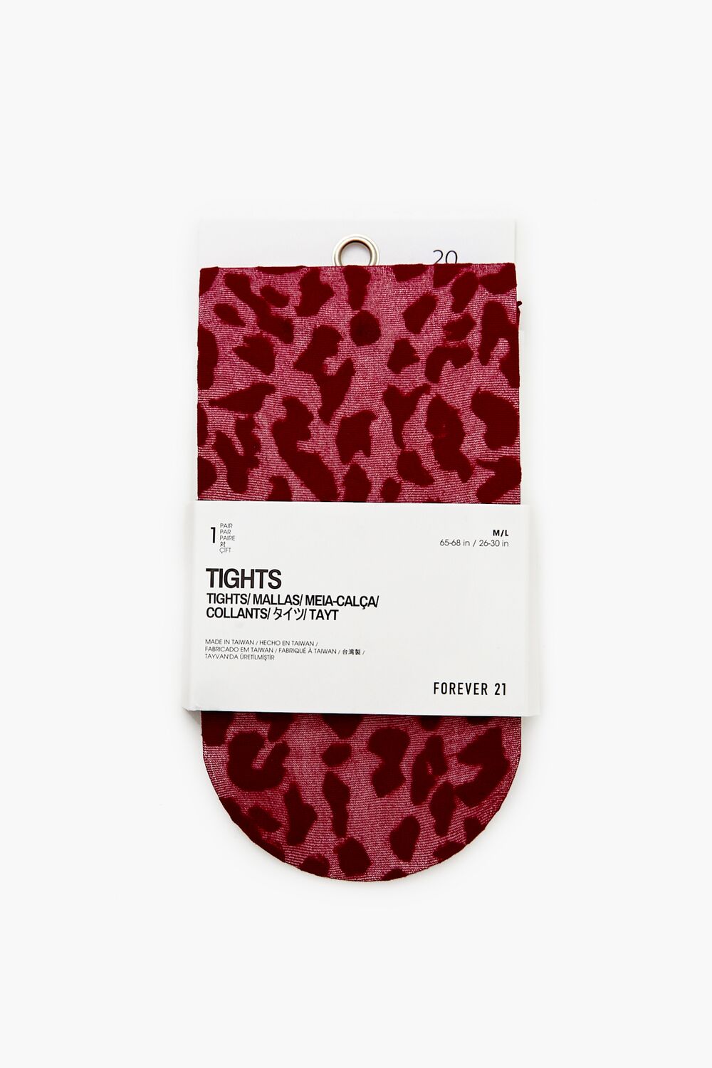 Leopard Print Tights - Forever 21