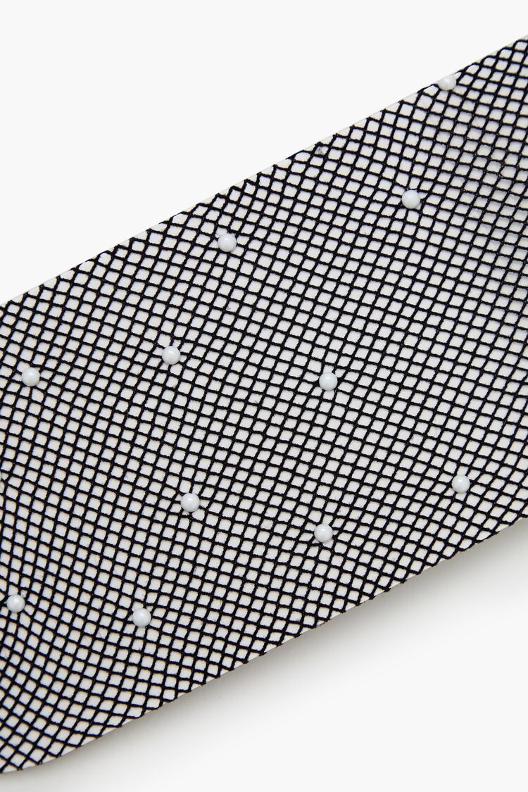 Faux Pearl Fishnet Tights - Forever 21