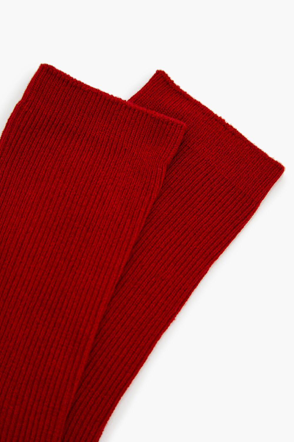 Ribbed Crew Socks - Forever 21