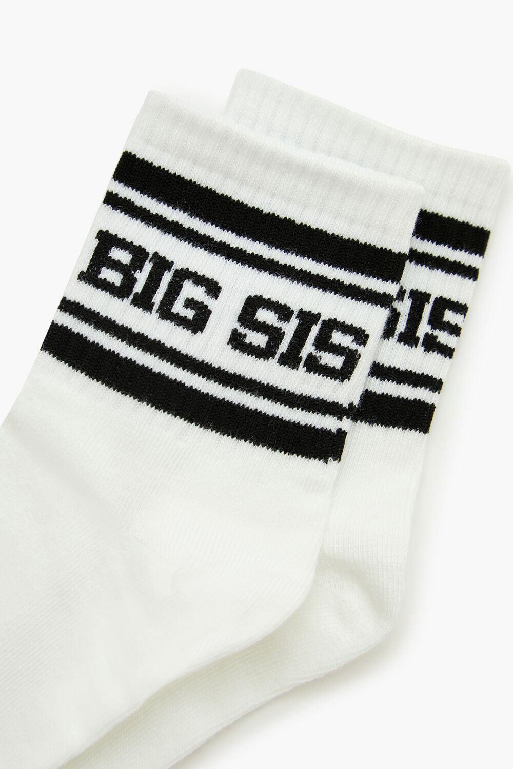 Big Sis Lil Sis Crew Socks Set - 2 pack - Forever 21