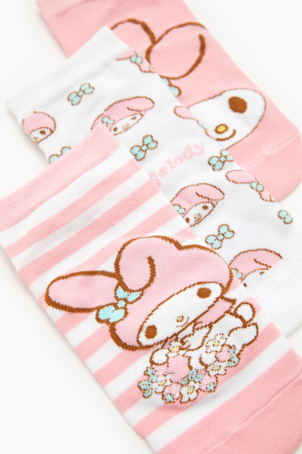 My Melody Ankle Socks Set - 3 pack - Forever 21