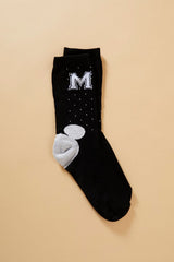 Disney Mickey Mouse Rhinestone Crew Socks - Forever 21