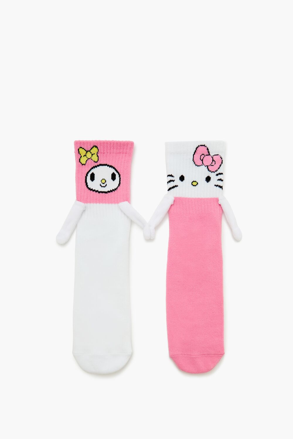 Hello Kitty & My Melody Crew Socks - Forever 21