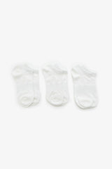 Ribbed Ankle Sock Set - 3 pack - Forever 21