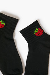 Strawberry Quarter Socks - Forever 21