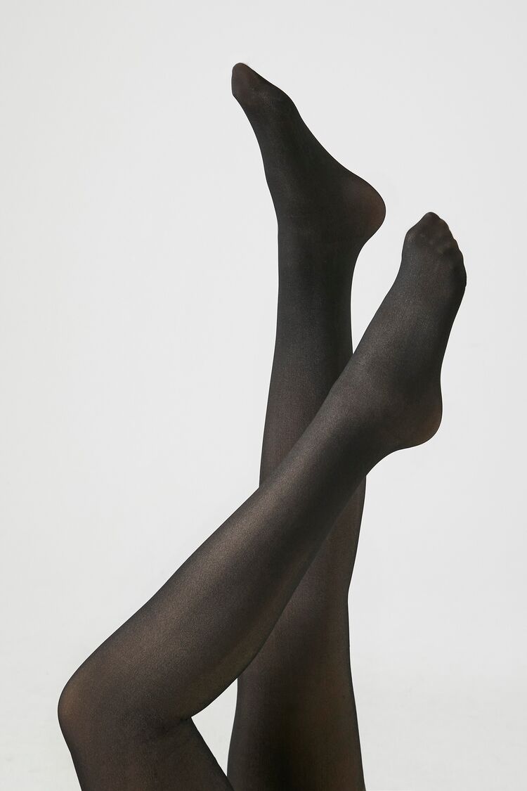 Semi-Sheer Tights - Forever 21